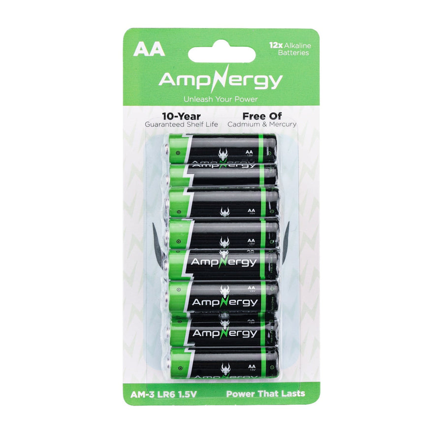 AmpNergy AA Batteries 12 Pack