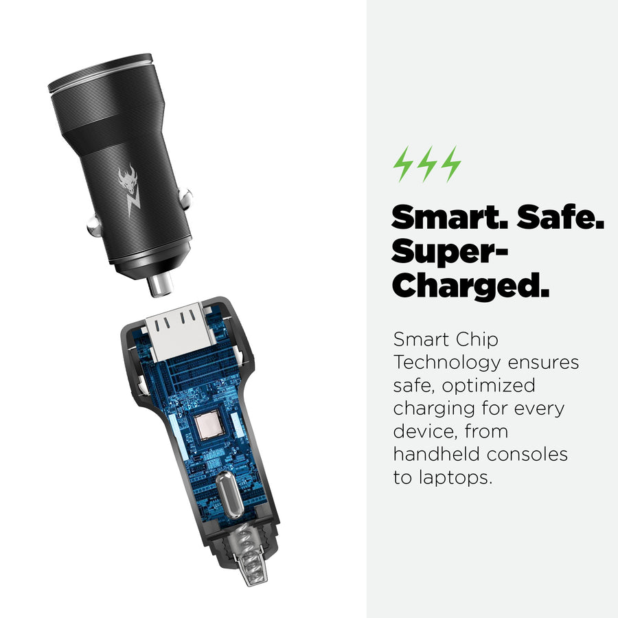 AmpNergy Speedemon 12W Fast Dual-Port Car Charger - Black - ACGCARC12BK-7.jpg