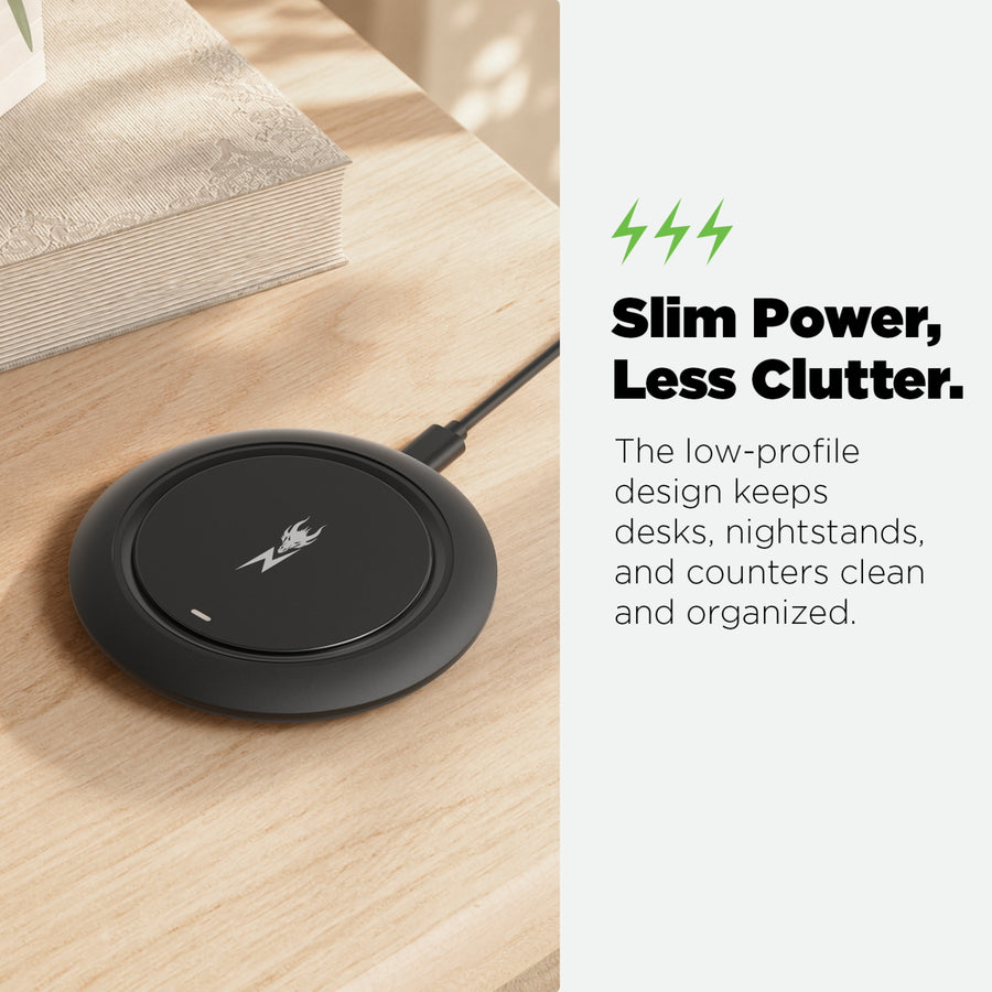 AmpNergy PowerFlow Wireless Charging Pad (15W) - Black - ACGWIRC10BK-5.JPG