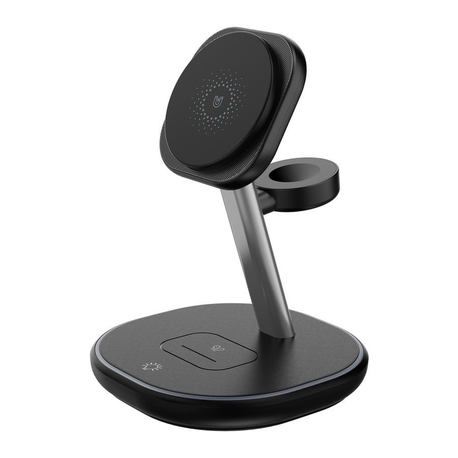 AmpNergy MagStance 3-in-1 Wireless Charging Stand - Black - ACGWIRC18BK-2.jpg