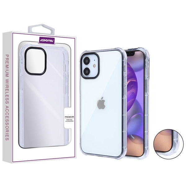 Asmyna Corner Guard Candy Skin Cover for Apple iPhone 12 mini - Transparent Clear - AIP12CSTPUS831-1.jpg