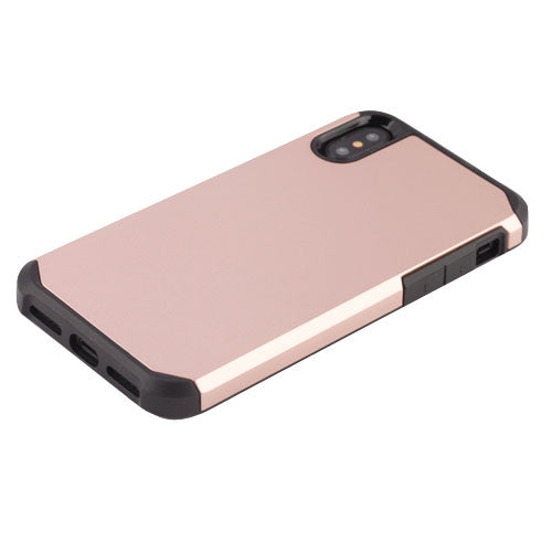 Asmyna Astronoot Protector Cover for Apple iPhone XS/X - Rose Gold / Black - AIPHONEXHPCSAAS34AWP-4.jpg