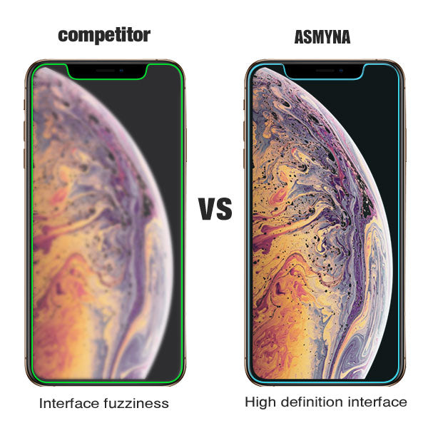 Asmyna Tempered Glass Screen Protector (2.5D) for Apple iPhone XS Max / 11 Pro Max - Clear - AIPXSMAXLCDSCPR81-5.jpg