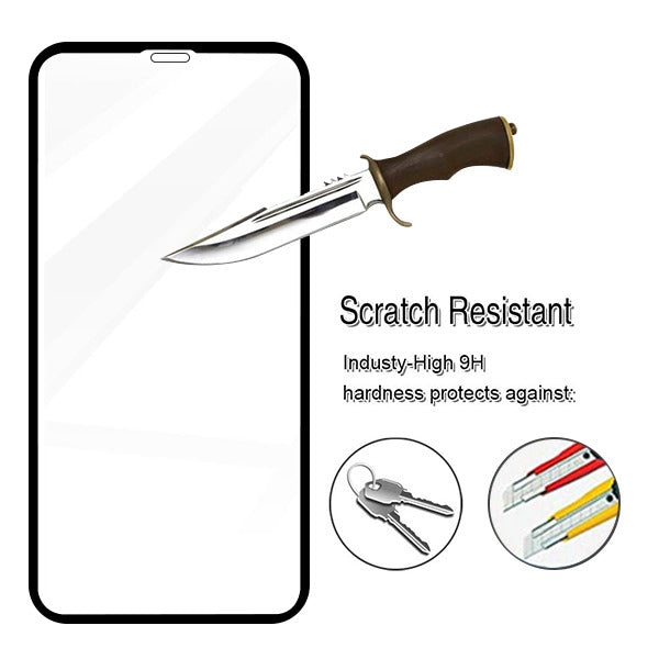 Asmyna Full Coverage Tempered Glass Screen Protector for Apple iPhone 11 Pro Max / XS Max - Black - AIPXSMAXLCDSCPR85A-7.jpg