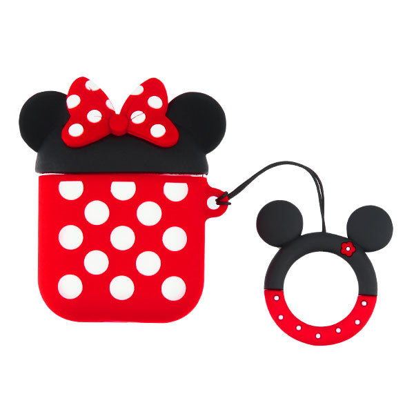 MyBat 3D Cartoon Silicone Case for Apple AirPods with Wireless Charging Case - Minnie - AIRPODSCASK191-2.jpg