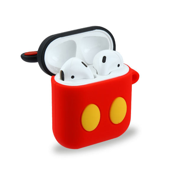 MyBat 3D Cartoon Silicone Case for Apple AirPods with Wireless Charging Case - Mickey - AIRPODSCASK192-3.jpg
