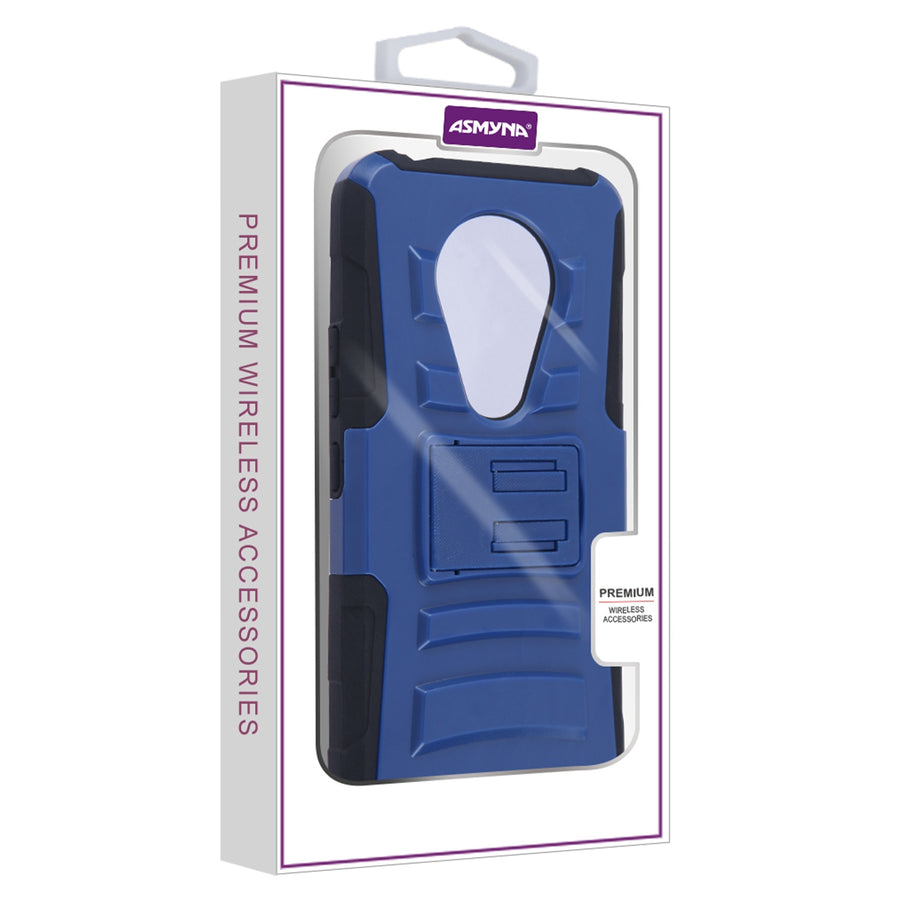 Asmyna Advanced Armor Stand Protector Cover for Nokia C5 Endi - Dark Blue / Black - ANC5CSSASS005-3.jpg