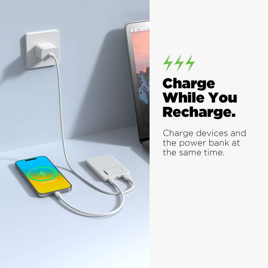 AmpNergy VoltVault 5K mAh Power Bank - White - APBBAT151-7.jpg