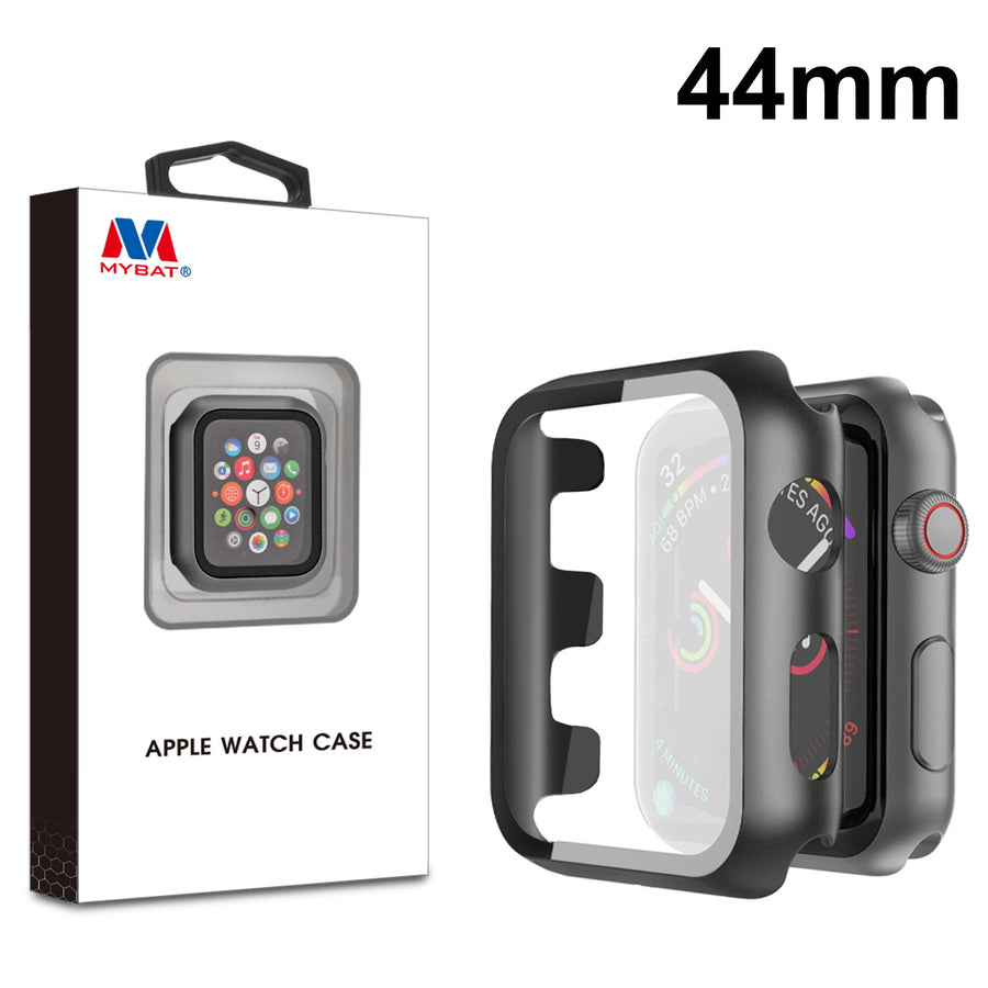 MyBat Fusion Protector Cover (with Tempered Glass Screen Protector) for Apple Watch Series 4 44mm/Watch SE 3 44mm / Watch SE (2022) 44mm - Black - APLWCH44HPCFSSO681-1.jpg