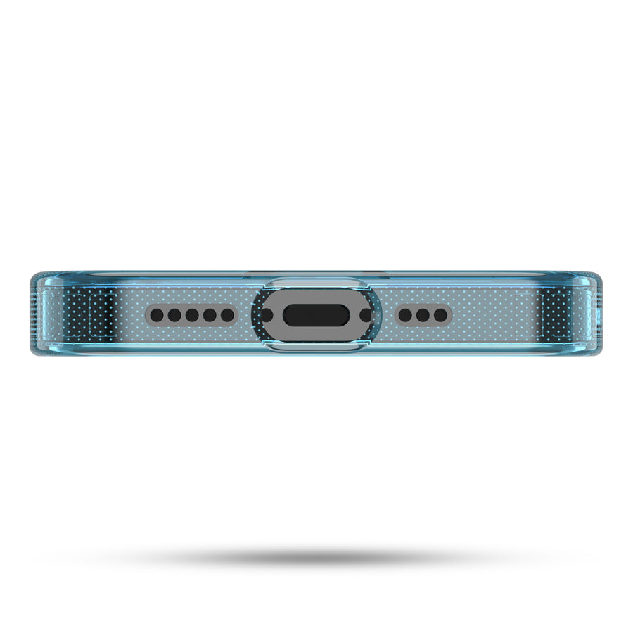 baseline Clear Series MagSafe Case for Apple iPhone 17e / 16e / 14 / 13 - Blue - BIP13CSFSST223-5.jpg