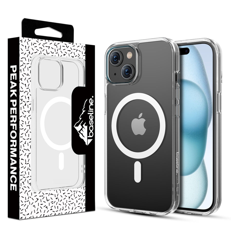 baseline Clear Series MagSafe Case for Apple iPhone 15 - Clear