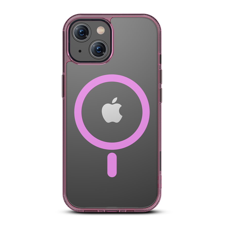 baseline Clear Series MagSafe Case for Apple iPhone 15 - Pink - BIP15CSFSST222-3.jpg