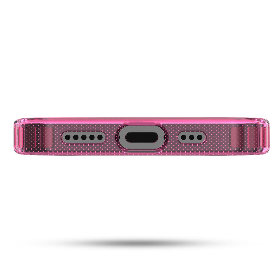 baseline Clear Series MagSafe Case for Apple iPhone 17e / 16e - Pink - BIP16ECSFSST222-5.jpg