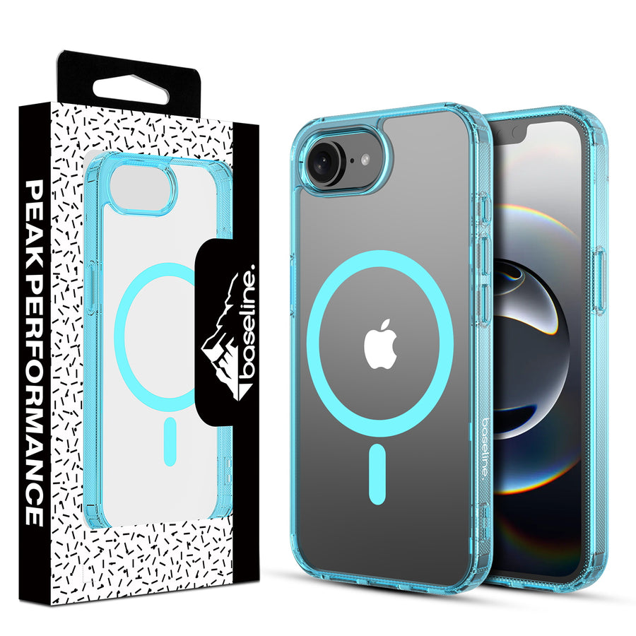 baseline Clear Series MagSafe Case for Apple iPhone 17e / 16e - Blue - BIP16ECSFSST223-1.jpg