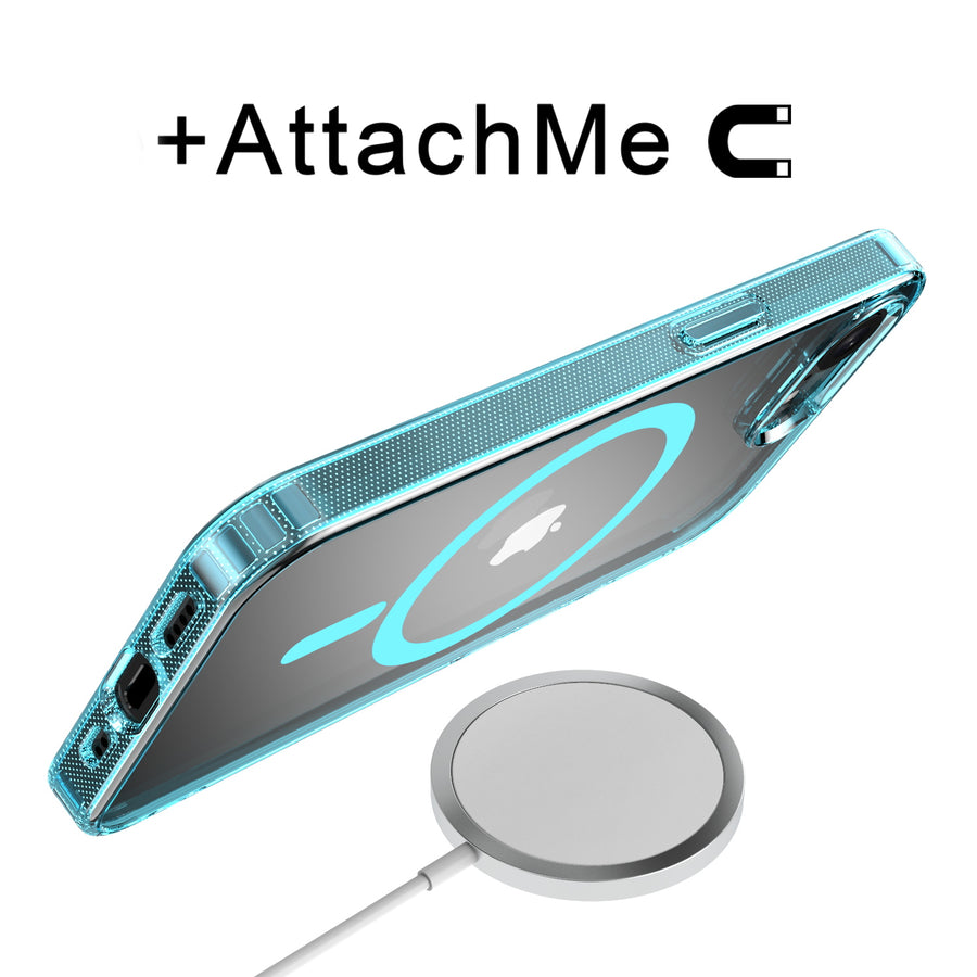 baseline Clear Series MagSafe Case for Apple iPhone 17e / 16e - Blue - BIP16ECSFSST223-7.jpg