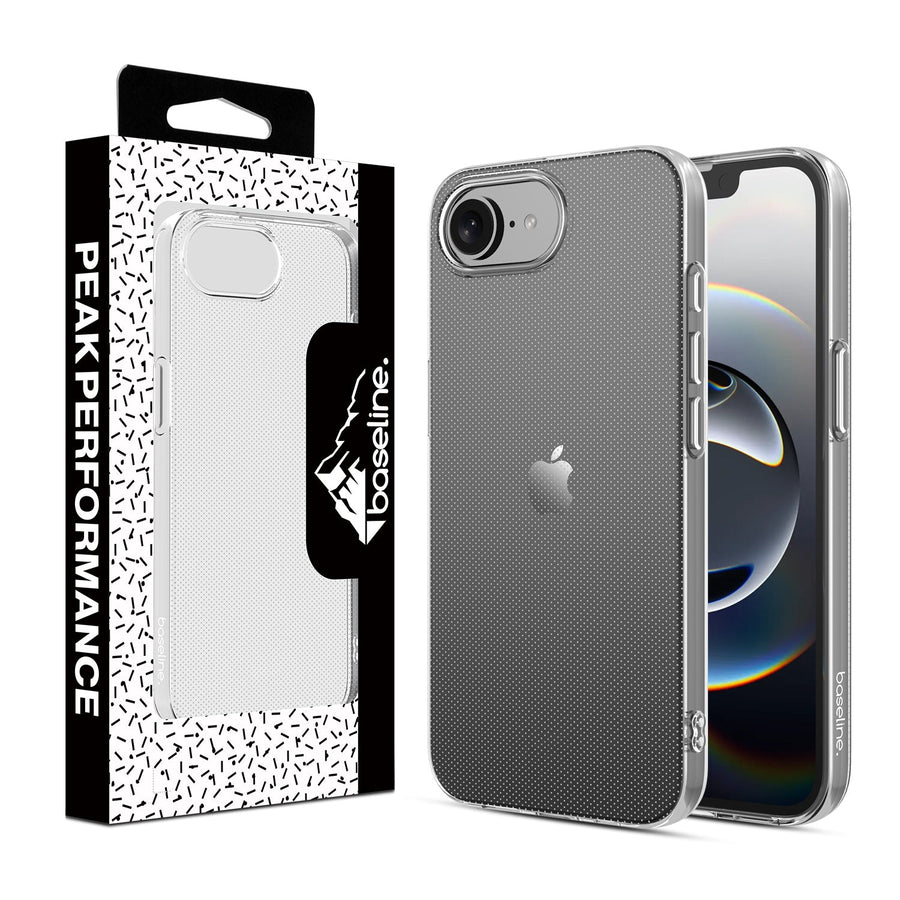 baseline Candy Series Case for Apple iPhone 17e / 16e - Glossy Clear