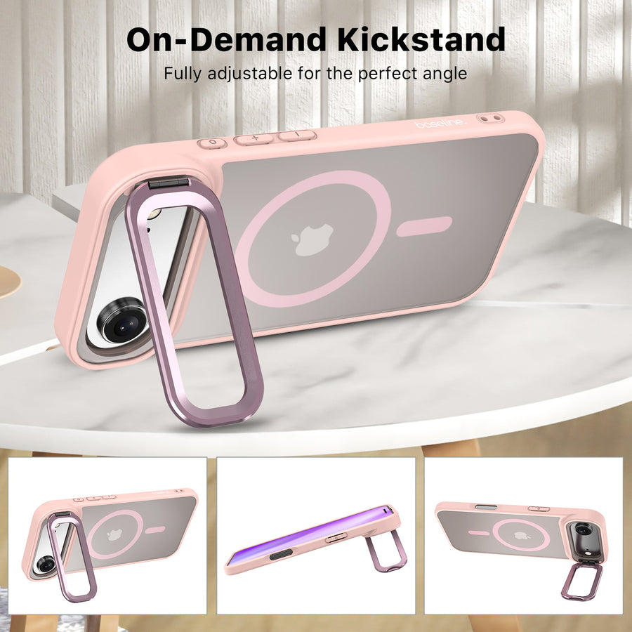 baseline InFrame MagSafe Case with Kickstand for Apple iPhone Air - Pink - BIP17ACSFGMS212-6.jpg