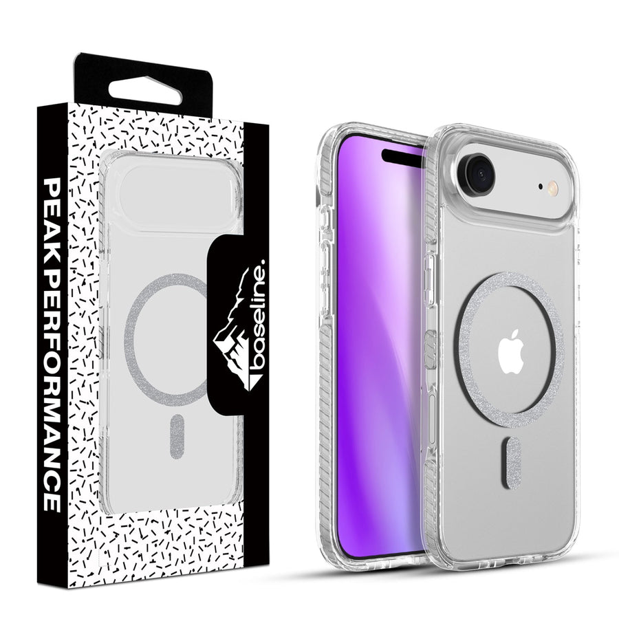 baseline Shimmer Series MagSafe Case for Apple iPhone Air - Silver