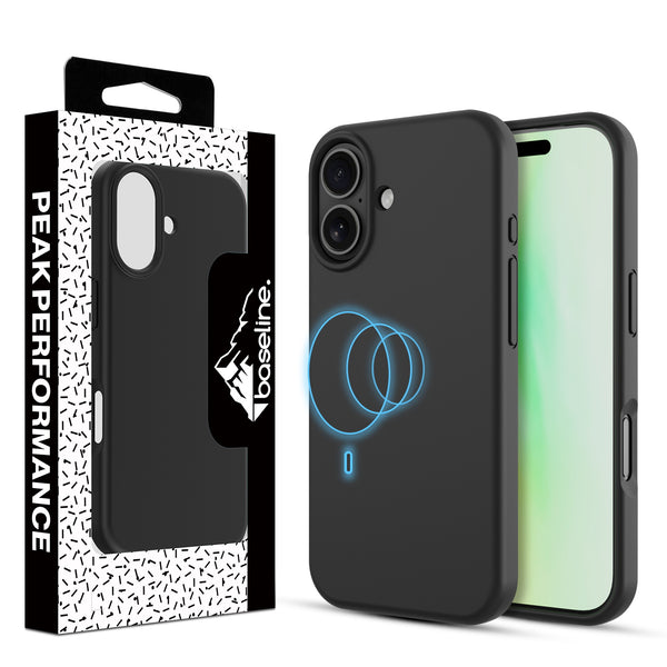 baseline Essence Series Silicone MagSafe Case for Apple iPhone 17 - Jet Black - BIP17CSLSM601-1.jpg