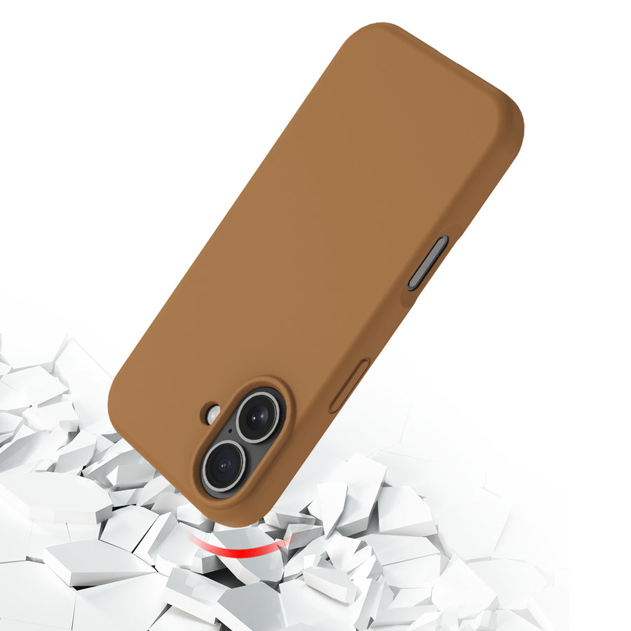 baseline Essence Series Silicone MagSafe Case for Apple iPhone 17 - Cocoa Brown - BIP17CSLSM605-5.jpg
