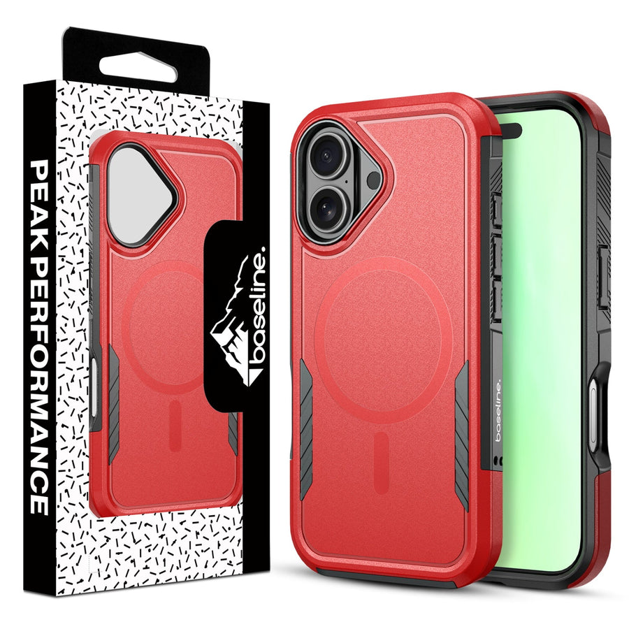 baseline Fortress Series MagSafe Case for Apple iPhone 17 - Red