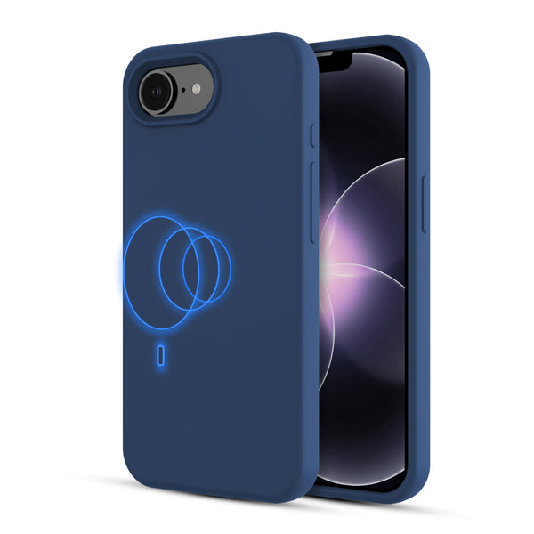 baseline Essence Series Silicone MagSafe Case for Apple iPhone 17e / 16e - Midnight Blue - BIP17ECSLSM603-2.jpg