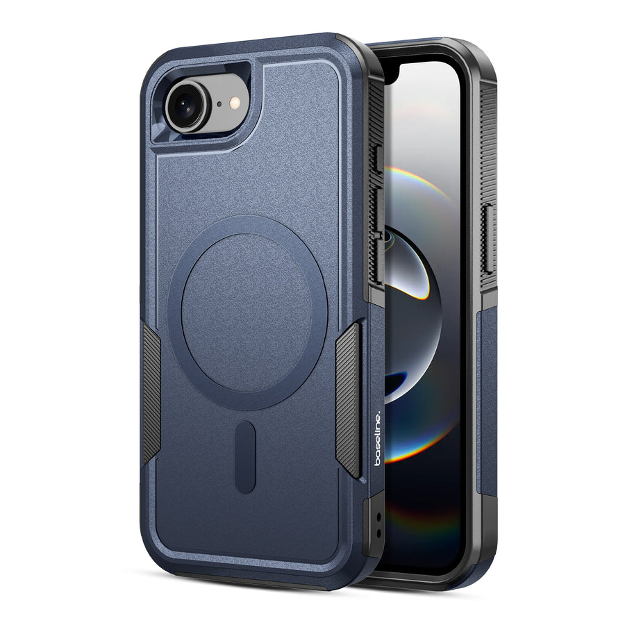 baseline Fortress Series MagSafe Case for Apple iPhone 17e / 16e - Reflex Blue - BIP17ECSRSKMS303-3.jpg
