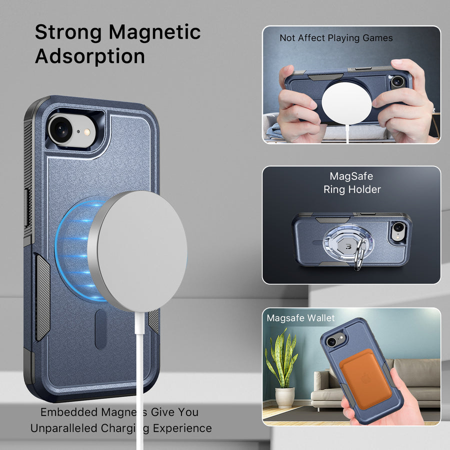 baseline Fortress Series MagSafe Case for Apple iPhone 17e / 16e - Reflex Blue - BIP17ECSRSKMS303-6.jpg