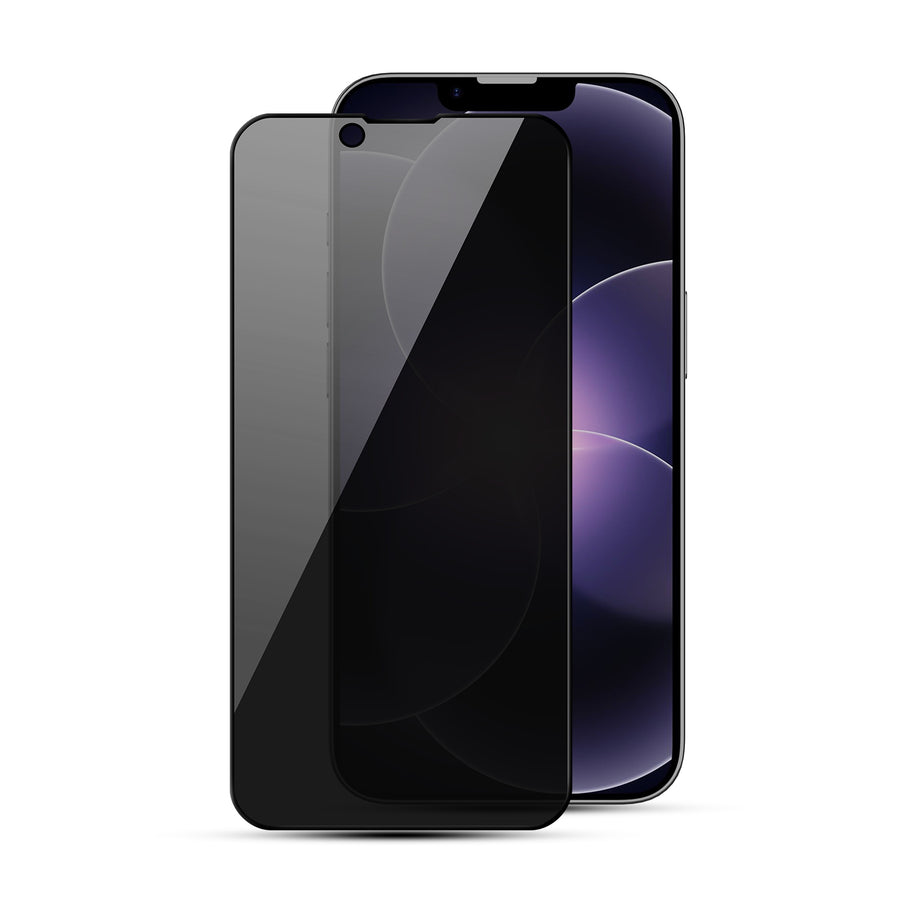 baseline Privacy Full Coverage Tempered Glass Screen Protector for Apple iPhone 17e / 16e / 14 / 13 / 13 Pro - Black - BIP17ESCF112-3.jpg