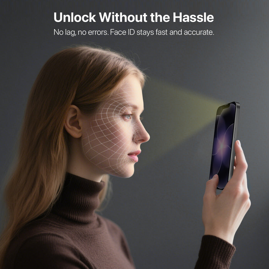 baseline Privacy Full Coverage Tempered Glass Screen Protector for Apple iPhone 17e / 16e / 14 / 13 / 13 Pro - Black - BIP17ESCF112-8.jpg
