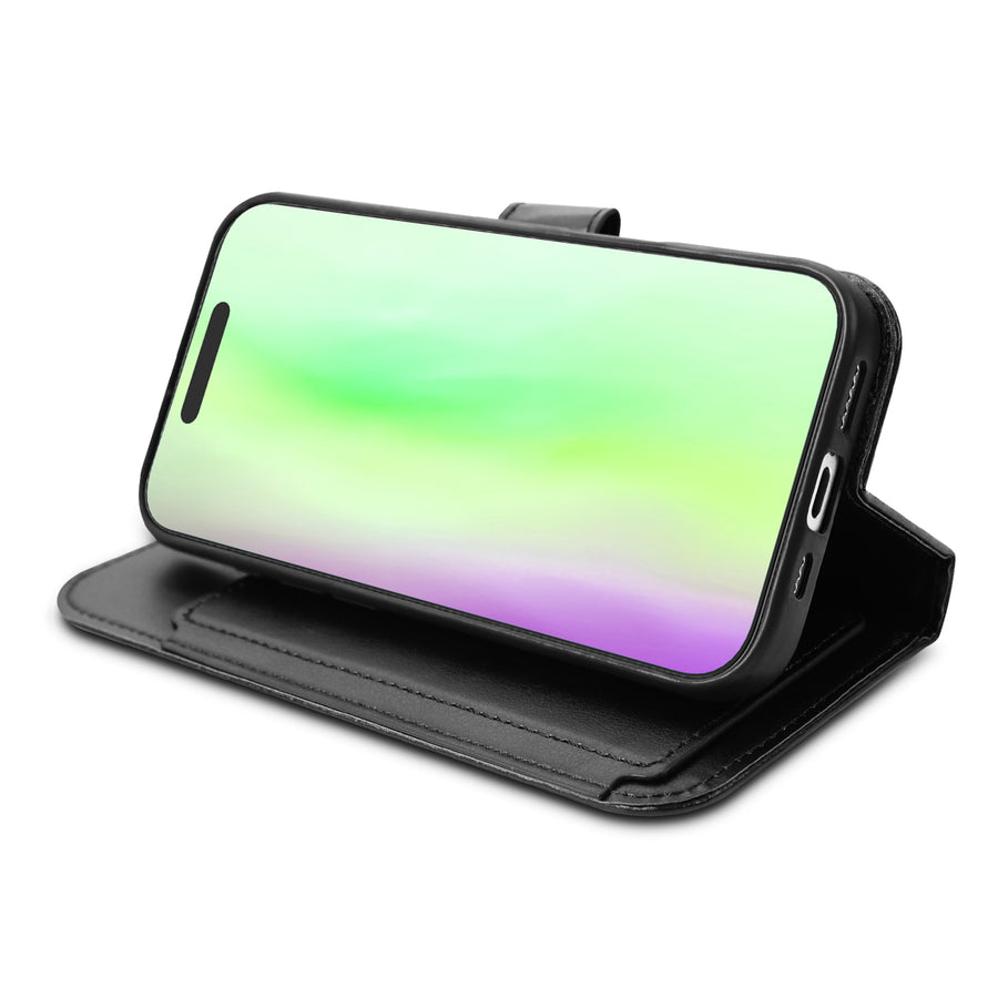 baseline Wallet Folio Case for Apple iPhone 17 - Black / Black - BIP17PCMJG031-4.jpg