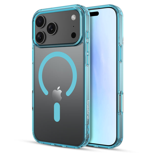 baseline Clear Series MagSafe Case for Apple iPhone 17 Pro - Blue - BIP17PCSFSST223-2.jpg