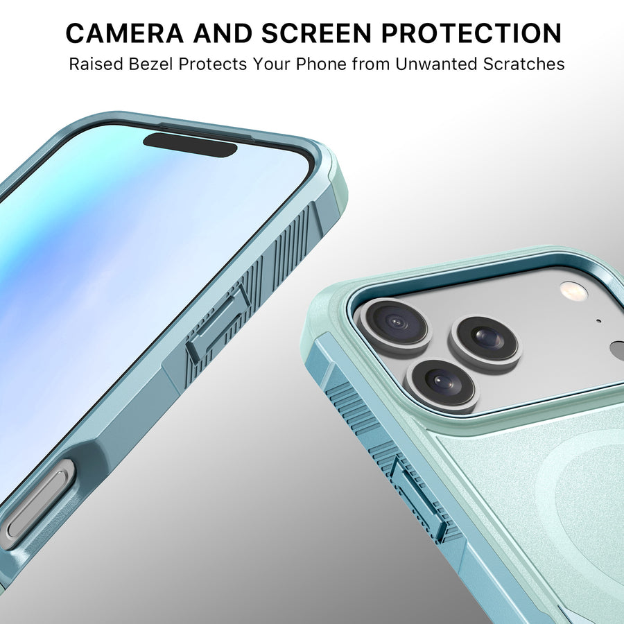 baseline Fortress Series MagSafe Case for Apple iPhone 17 Pro - Light Blue - BIP17PCSRSKMS306-4.jpg