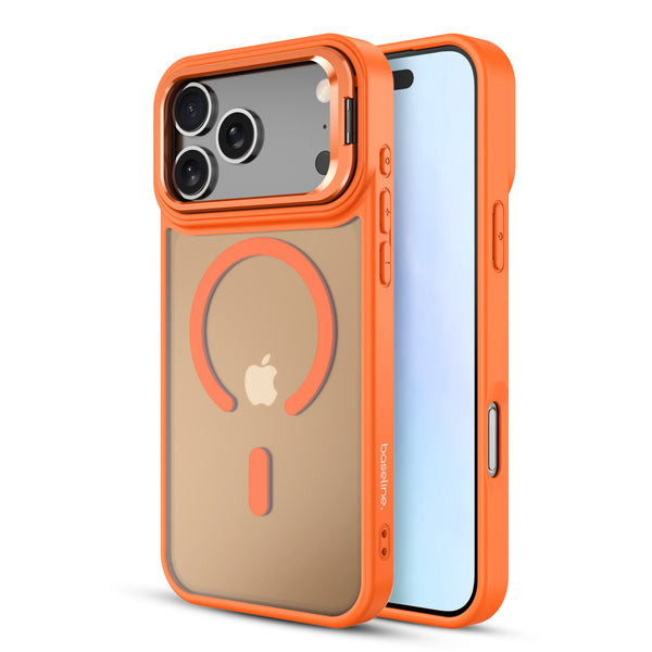 baseline InFrame MagSafe Case with Kickstand for Apple iPhone 17 Pro Max - Orange - BIP17PMCSFGMS214-2.jpg