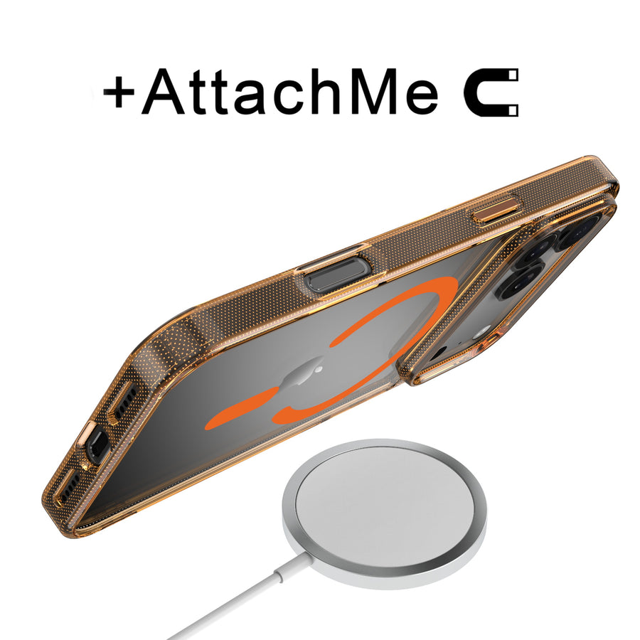 baseline Clear Series MagSafe Case for Apple iPhone 17 Pro Max - Orange - BIP17PMCSFSST224-7.jpg