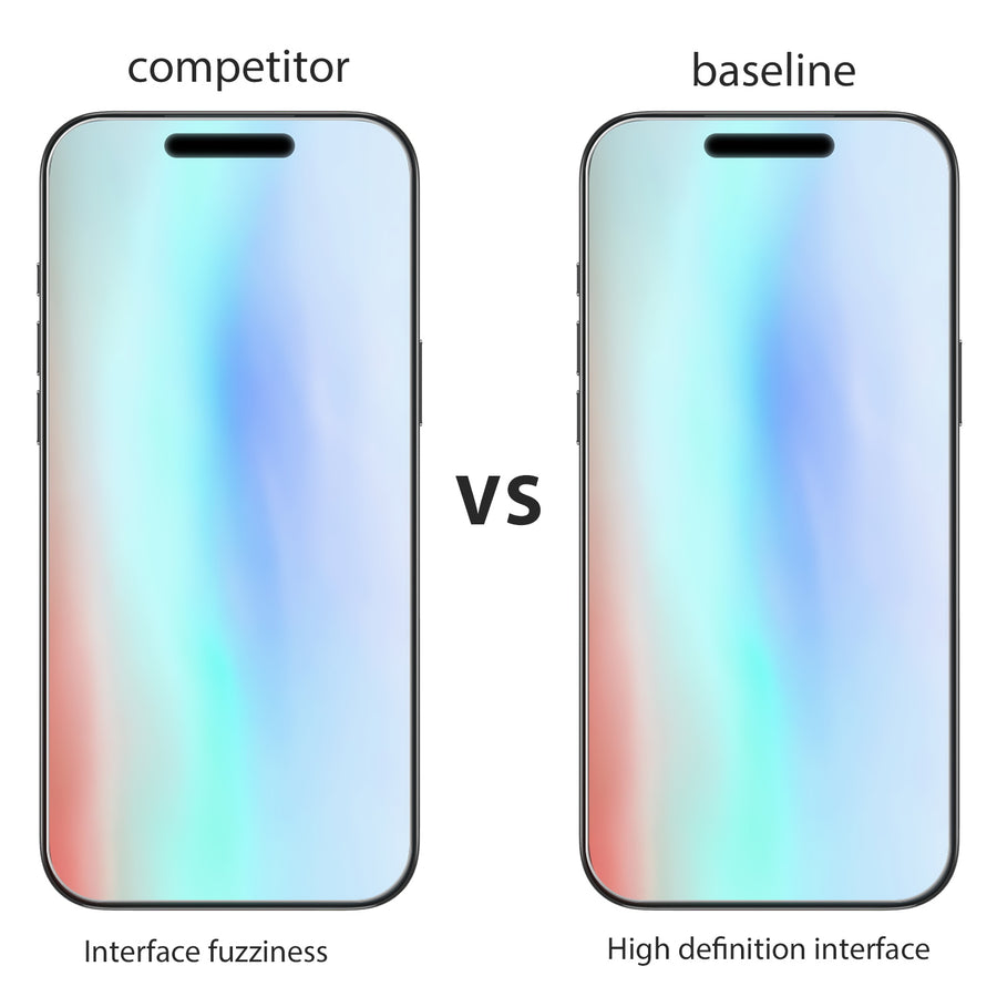 baseline Tempered Glass Screen Protector (2.5D) (10-pack)for Apple iPhone 17 Pro Max / 16 Pro Max - Clear - BIP17PMSC90TEN-7.jpg