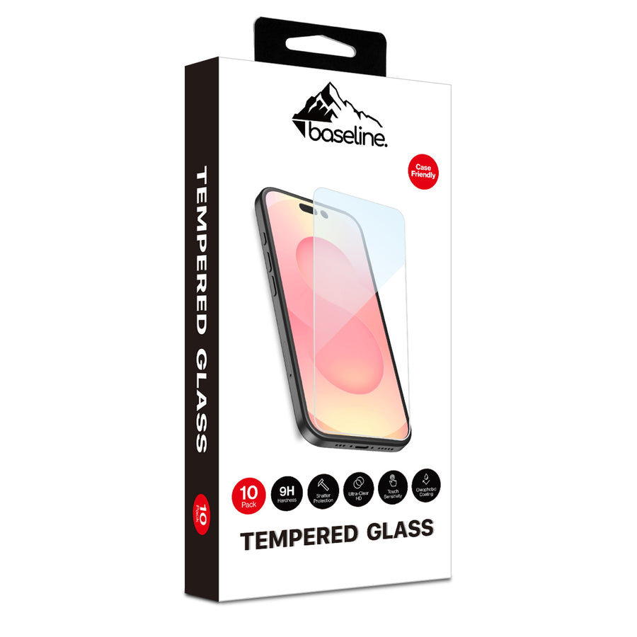 baseline Tempered Glass Screen Protector (2.5D) (10-pack)for Apple iPhone 17 Pro Max / 16 Pro Max - Clear - BIP17PMSC90TEN-9.jpg