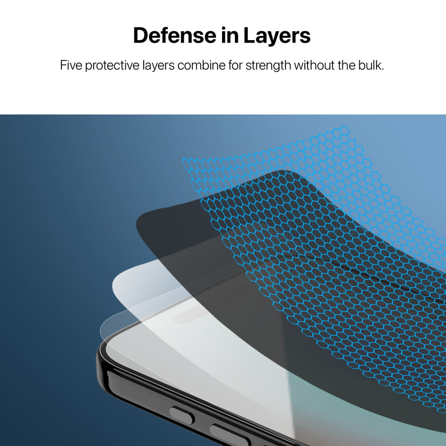 baseline Privacy Full Coverage Tempered Glass Screen Protector for Apple iPhone 17 Pro Max - Black - BIP17PMSCF112-5.jpg