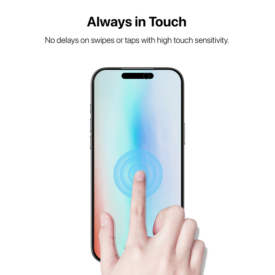 baseline Privacy Full Coverage Tempered Glass Screen Protector for Apple iPhone 17 Pro Max - Black - BIP17PMSCF112-7.jpg
