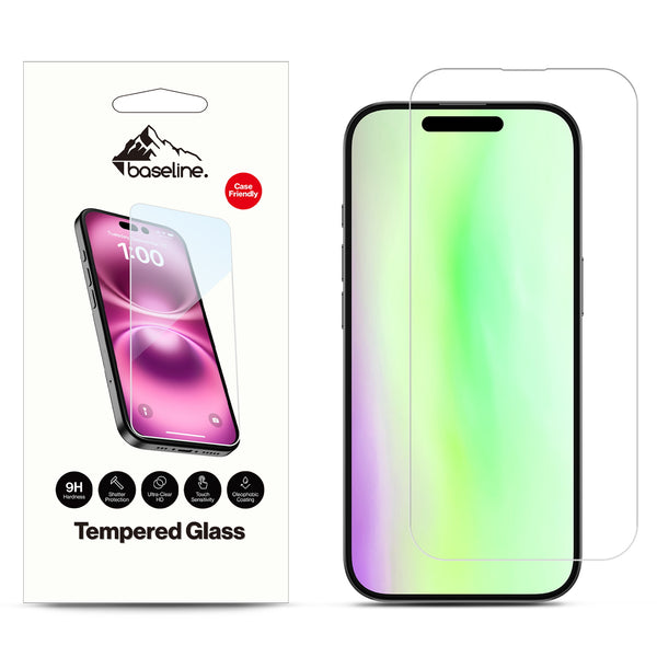 baseline Tempered Glass Screen Protector (2.5D) for Apple iPhone 17 / 16 Pro - Clear - BIP17SC90-1.jpg