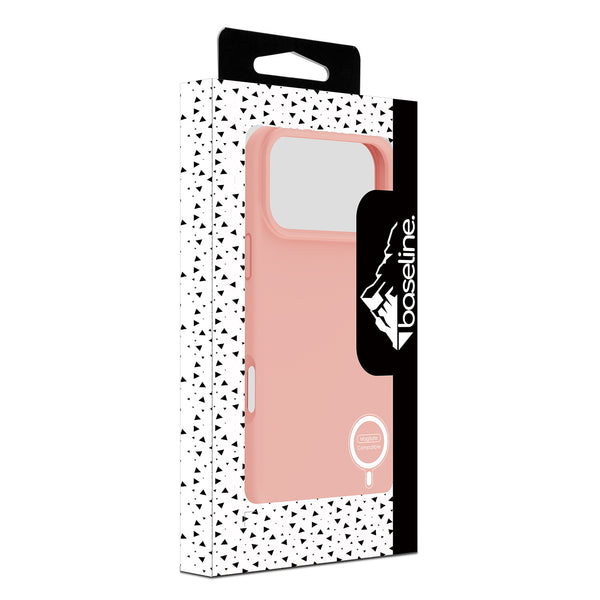 baseline Essence Series Silicone MagSafe Case for Apple iPhone 18 Pro / 17 Pro - Blush Pink - BIP18PCSLSM604-1.JPG