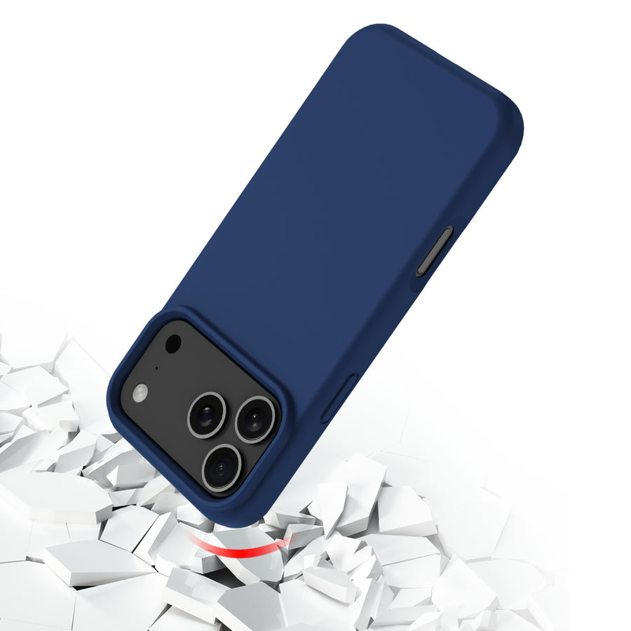 baseline Essence Series Silicone MagSafe Case for Apple iPhone 18 Pro Max / 17 Pro Max - Midnight Blue - BIP18PMCSLSM603-5.JPG