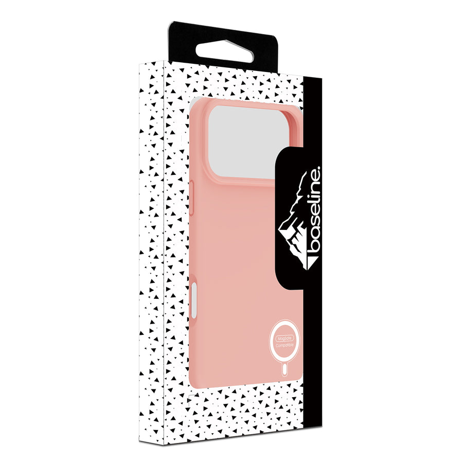 baseline Essence Series Silicone MagSafe Case for Apple iPhone 18 Pro Max / 17 Pro Max - Blush Pink - BIP18PMCSLSM604-1.JPG