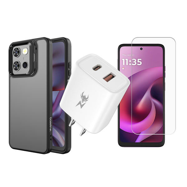 Essentials Bundle 3-in-1 Starter Kit for Moto G 2026 / 2025 & Moto G Play 2026 – Black - BMG5G263IN1KIT002.JPG