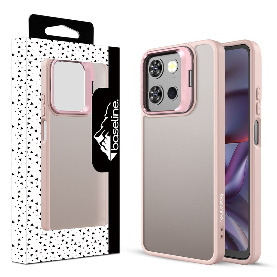 baseline InFrame Case with Kickstand for Motorola Moto G 5G (2026)/Moto G Play (2026) / Moto G 5G (2025) - Pink