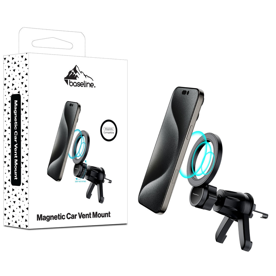 baseline Magnetic Car Vent Mount - Black