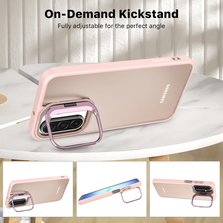 baseline InFrame Case with Kickstand for Samsung Galaxy A17 5G / A16 5G - Pink - BSA175GCSFGS212-6.jpg