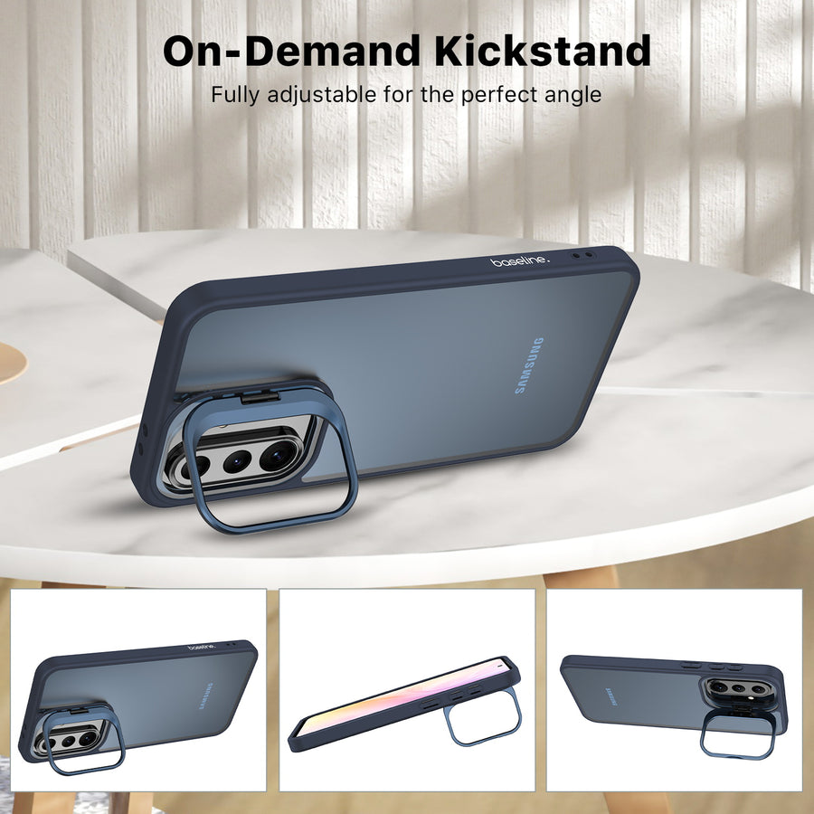 baseline InFrame Case with Kickstand for Samsung Galaxy A37 5G / Galaxy A36 5G - Cobalt - BSA375GCSFGS213-6.jpg