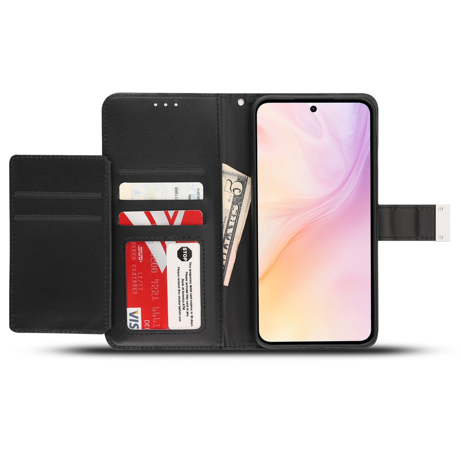 baseline Wallet Folio Case for Samsung Galaxy A37 5G / Galaxy A36 5G - Black / Black - BSA375GPCMJG031-3.jpg