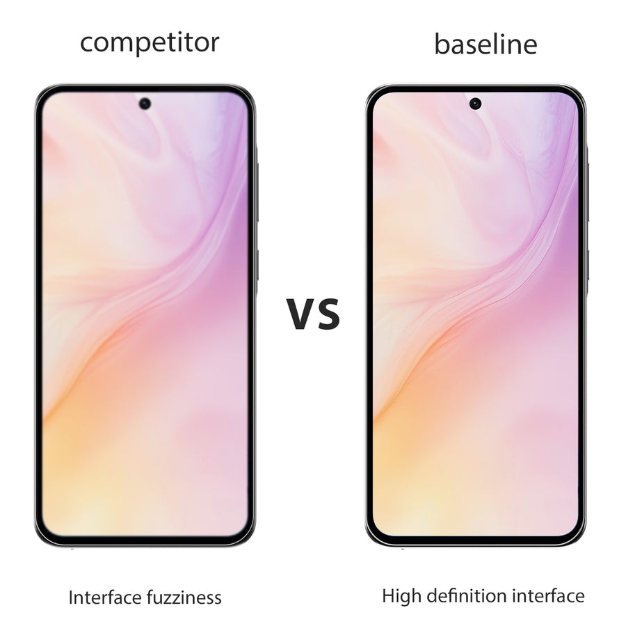 baseline Tempered Glass Screen Protector (2.5D) for Samsung Galaxy A37 5G / Galaxy A36 5G - Clear - BSA375GSC90-5.jpg